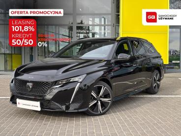 SPOTICAR Peugeot 308 1.2 Mhev Gt S&s E-dcs6 Uzywany - Kombi Benzyna Czarny - Zlotniki - 1200222935_1