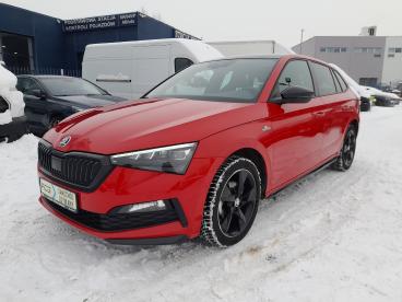 SPOTICAR Skoda Scala 1.0 Tsi Monte Carlo Dsg Uzywany - Sedan Benzyna Czerwony - Kraków - 1200220476_5