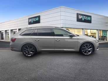 SPOTICAR Skoda Superb  Uzywany - Sedan Benzyna Szary - Płock - 1200224379_4