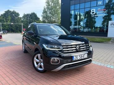 SPOTICAR Volkswagen T-cross 1.0 Tsi Life Uzywany - Sedan Benzyna Czarny - Biesiekierz - 1200223221_1