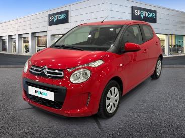 SPOTICAR Citroën C1 1.0 Vti 72 Feel Usada - Citadino Gasolina Vermelho - Portela Lrs - 1200223571_1