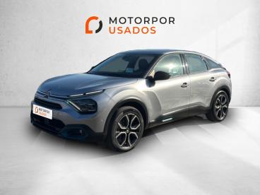 SPOTICAR Citroën C4 E-c4 50 Kwh Feel Pack Usada - Berlina Elétrico Cinza Prata - Faro - 1200226303_1
