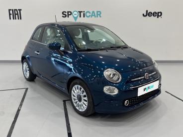 SPOTICAR Fiat 500 1.2 8v 69cv  Mta Lounge Usada - Citadino Gasolina Azul - Portela Lrs - 1200218328_3