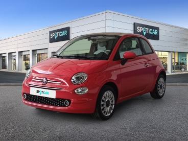 SPOTICAR Fiat 500 C 1.2 8v 69cv  Dualogic Lounge Usada - Citadino Gasolina Vermelho - Amadora - 1200222779_1