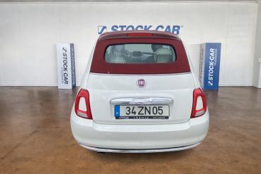 SPOTICAR Fiat 500 500c 1.2 Lounge Usada - Citadino Gasolina Branco - Braga - 1200227708_3