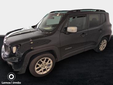 SPOTICAR Jeep Renegade Limited 1.0 Turbo Gasolina 120cv 4x2 Usada - Suv-4x4  Preto Solid - Viseu - 1200224567_1