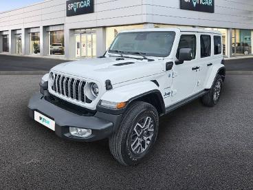 SPOTICAR Jeep Wrangler 2.0 Tg Plug In Hybrid 380cv 4xe Sahara Usada - Suv-4x4 Híbrido Branco - Evora - 1200215063_1
