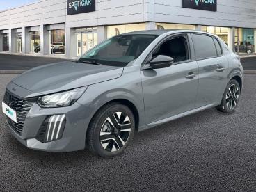 SPOTICAR Peugeot 208 1.2 Hybrid Allure E-dcs6 Usada - Citadino Híbrido Cinzento Escuro - Faro - 1200221673_1