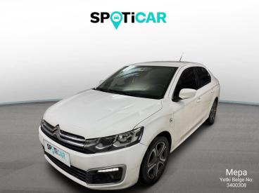 SPOTICAR Citroën C-elysee 1.5 Feel 1.5 Bluehdi 100 S&s İkinci El Araç - Sedan Dizel Beyaz - Istanbul - 1200025605_1