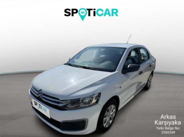 SPOTICAR Citroën C-elysee 1.2 Attraction Puretech 72 Duz 5 72 İkinci El Araç - Sedan Benzin Beyaz - İzmİr - 1200027455_1