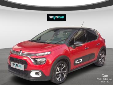 SPOTICAR Citroën C3 Shine 1.2 Puretech 110 Eat6 İkinci El Araç - Hatchback Benzin Kırmızı - Istanbul - 1200017495_1