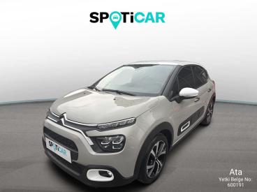 SPOTICAR Citroën C3 Shine 1.2 Puretech 110 Eat6 İkinci El Araç - Hatchback Benzin Kum Gri - Ankara - 1200021553_1