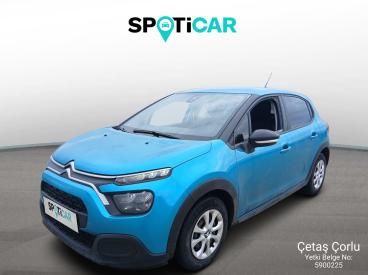 SPOTICAR Citroën C3 1.2 Feel Puretech 83 Duz 5 83 İkinci El Araç - Hatchback Benzin Mavi - Tekirdağ - 1200021592_1