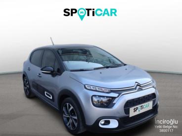 SPOTICAR Citroën C3 Shine 1.2 Puretech 110 Eat6 İkinci El Araç - Hatchback Benzin Gri - Kayseri - 1200021904_3
