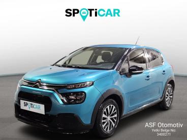 SPOTICAR Citroën C3 1.2 Feel Puretech 83 Duz 5 83 İkinci El Araç - Hatchback Benzin Mavi - İstanbul - 1200024086_1