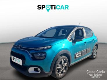 SPOTICAR Citroën C3 1.2 Shine Puretech 110 Eat6 6 110 İkinci El Araç - Hatchback Benzin Mavi - Tekirdağ - 1200024610_1