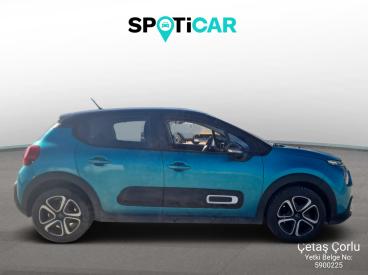 SPOTICAR Citroën C3 1.2 Shine Puretech 110 Eat6 6 110 İkinci El Araç - Hatchback Benzin Mavi - Tekirdağ - 1200024610_4
