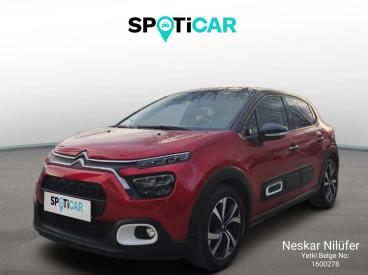 SPOTICAR Citroën C3 Shine 1.2 Puretech 110 Eat6 İkinci El Araç - Hatchback Benzin Kırmızı - Bursa - 1200025115_1