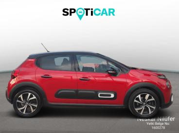 SPOTICAR Citroën C3 Shine 1.2 Puretech 110 Eat6 İkinci El Araç - Hatchback Benzin Kırmızı - Bursa - 1200025115_4