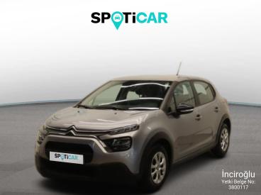 SPOTICAR Citroën C3 Feel 1.2 Puretech 82 İkinci El Araç - Hatchback Benzin Gri - Kayseri - 1200026087_1