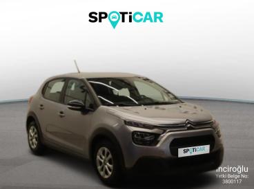 SPOTICAR Citroën C3 Feel 1.2 Puretech 82 İkinci El Araç - Hatchback Benzin Gri - Kayseri - 1200026087_3