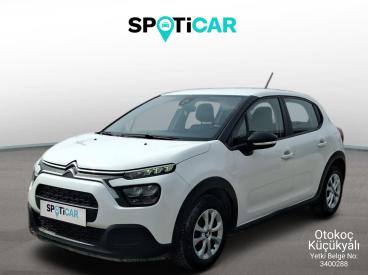 SPOTICAR Citroën C3 1.2 Feel Puretech 83 Duz 5 83 İkinci El Araç - Hatchback Benzin Beyaz - İstanbul - 1200027344_1