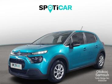 SPOTICAR Citroën C3 1.2 Feel Bold Puretech 110 Eat6 İkinci El Araç - Hatchback Benzin Mavi - Samsun - 1200027673_1