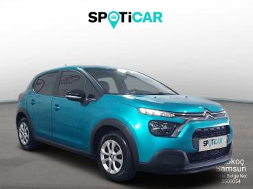 SPOTICAR Citroën C3 1.2 Feel Bold Puretech 110 Eat6 İkinci El Araç - Hatchback Benzin Mavi - Samsun - 1200027673_3