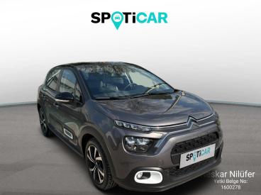 SPOTICAR Citroën C3 Shine 1.2 Puretech 110 Eat6 İkinci El Araç - Hatchback Benzin Gri - Bursa - 1200027935_3