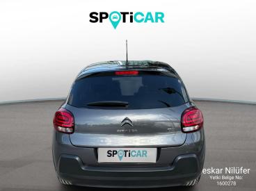 SPOTICAR Citroën C3 Shine 1.2 Puretech 110 Eat6 İkinci El Araç - Hatchback Benzin Gri - Bursa - 1200027935_5