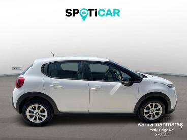 SPOTICAR Citroën C3 Feel 1.2 Puretech 82 İkinci El Araç - Hatchback Benzin Beyaz - KahramanmaraŞ - 1200029733_4