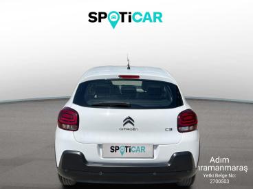SPOTICAR Citroën C3 Feel 1.2 Puretech 82 İkinci El Araç - Hatchback Benzin Beyaz - KahramanmaraŞ - 1200029733_5