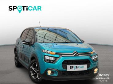 SPOTICAR Citroën C3 Shine 1.2 Puretech 110 Eat6 İkinci El Araç - Hatchback Benzin Mavi - Ankara - 1200033543_3