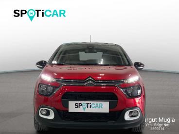 SPOTICAR Citroën C3 Shine 1.2 Puretech 110 Eat6 İkinci El Araç - Hatchback Benzin Kırmızı - MuĞla - 1200033801_2