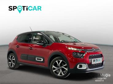 SPOTICAR Citroën C3 Shine 1.2 Puretech 110 Eat6 İkinci El Araç - Hatchback Benzin Kırmızı - MuĞla - 1200033801_3