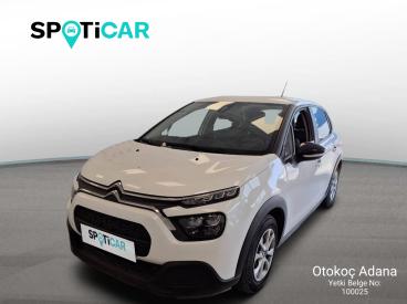 SPOTICAR Citroën C3 Feel 1.2 Puretech 82 İkinci El Araç - Hatchback Benzin Beyaz - Adana - 1200034498_1