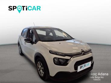 SPOTICAR Citroën C3 Feel 1.2 Puretech 82 İkinci El Araç - Hatchback Benzin Beyaz - Adana - 1200034498_3