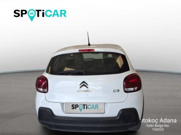 SPOTICAR Citroën C3 Feel 1.2 Puretech 82 İkinci El Araç - Hatchback Benzin Beyaz - Adana - 1200034498_5