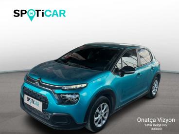 SPOTICAR Citroën C3 1.2 Puretech 110 S&s Feel İkinci El Araç - Hatchback Benzin Mavi - Adana - 1200036814_1