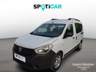 SPOTICAR Dacia Dokker Combi Ambiance 1.5 Dci 90 İkinci El Araç - Şehir Otomobili Dizel Beyaz - Antalya - 1200021456_1