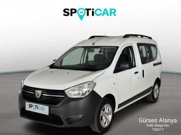 SPOTICAR Dacia Dokker Ambiance İkinci El Araç - Şehir Otomobili Dizel Beyaz - Antalya - 1200022241_1