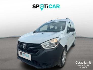 SPOTICAR Dacia Dokker 1.5 Ambiance Dci 90 Duz 5 90 İkinci El Araç -  Dizel Beyaz - Kocaeli - 1200028963_1