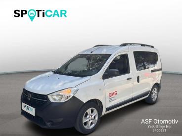 SPOTICAR Dacia Dokker Combi Ambiance 1.6 85 İkinci El Araç -  Dizel Beyaz - İstanbul - 1200030224_1