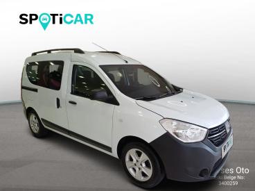 SPOTICAR Dacia Dokker Combi Ambiance 1.5 Dci 90 İkinci El Araç -  Dizel Beyaz - İstanbul - 1200037435_1
