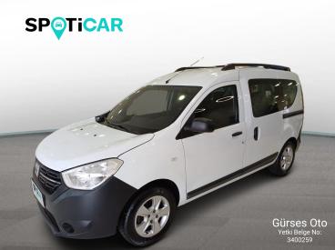 SPOTICAR Dacia Dokker Combi Ambiance 1.5 Dci 90 İkinci El Araç -  Dizel Beyaz - İstanbul - 1200037435_3