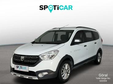 SPOTICAR Dacia Lodgy Stepway 1.5 Dci 110 5 Kisilik İkinci El Araç - Mpv Dizel Beyaz - Ankara - 1200021799_1