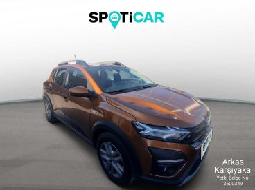 SPOTICAR Dacia Sandero Stepway Turbo 90 E6 Easy-r İkinci El Araç - Hatchback Benzin Gri - İzmİr - 1200021161_3