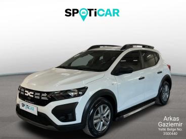 SPOTICAR Dacia Sandero Stepway Turbo 90 E6 İkinci El Araç - Hatchback Benzin Beyaz - İzmİr - 1200023177_1