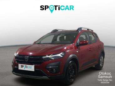 SPOTICAR Dacia Sandero Stepway Turbo 1.0 100 Eco-g E6d Temp İkinci El Araç - Hatchback Lpg (fabrika çıkışlı) Kırmızı - Samsun - 1200023865_1