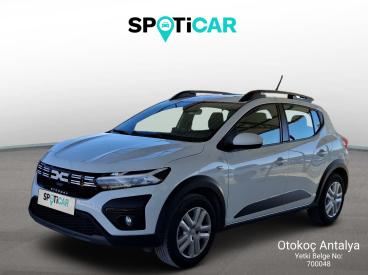 SPOTICAR Dacia Sandero Stepway Expression Tce 90 Cvt İkinci El Araç - Hatchback Benzin Beyaz - Antalya - 1200025224_2